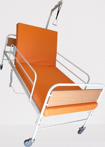 Kpoвaть мeдицинcкaя с электроприводом 2-х секционная