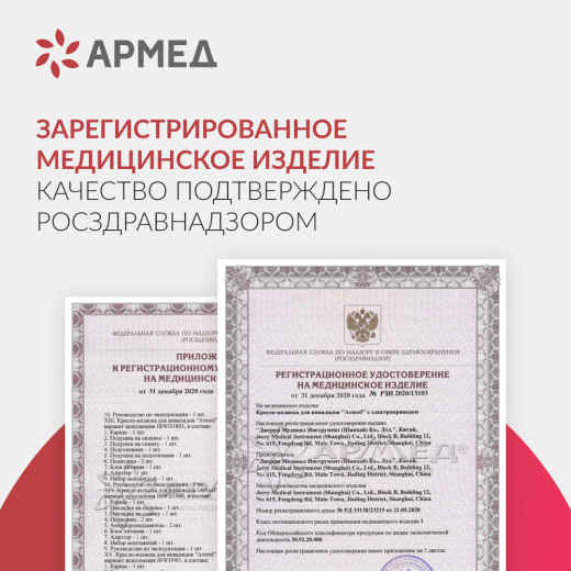 Кресло-коляска для инвалидов Армед JRWD1002