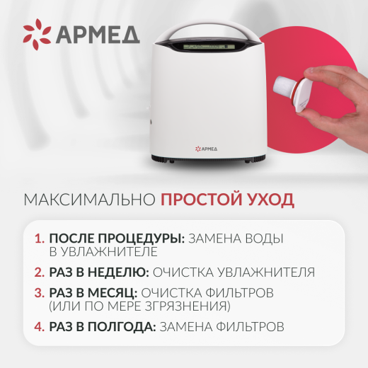 Концентратор кислорода Армед YU500