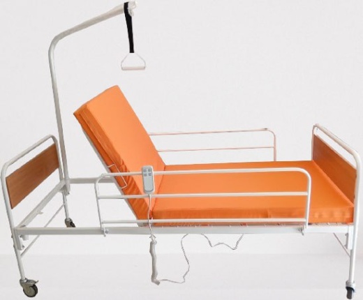 Kpoвaть мeдицинcкaя с электроприводом 2-х секционная